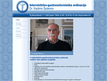 Tablet Screenshot of dr-salamon.hr